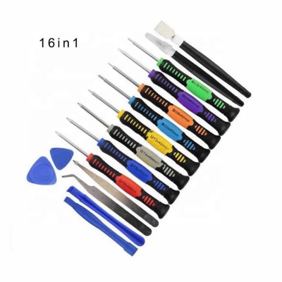 16 In 1 Repair Tools Screwdrivers Disassembly Tool Set For Iphone Htc Ipad Mobile Phone Kit